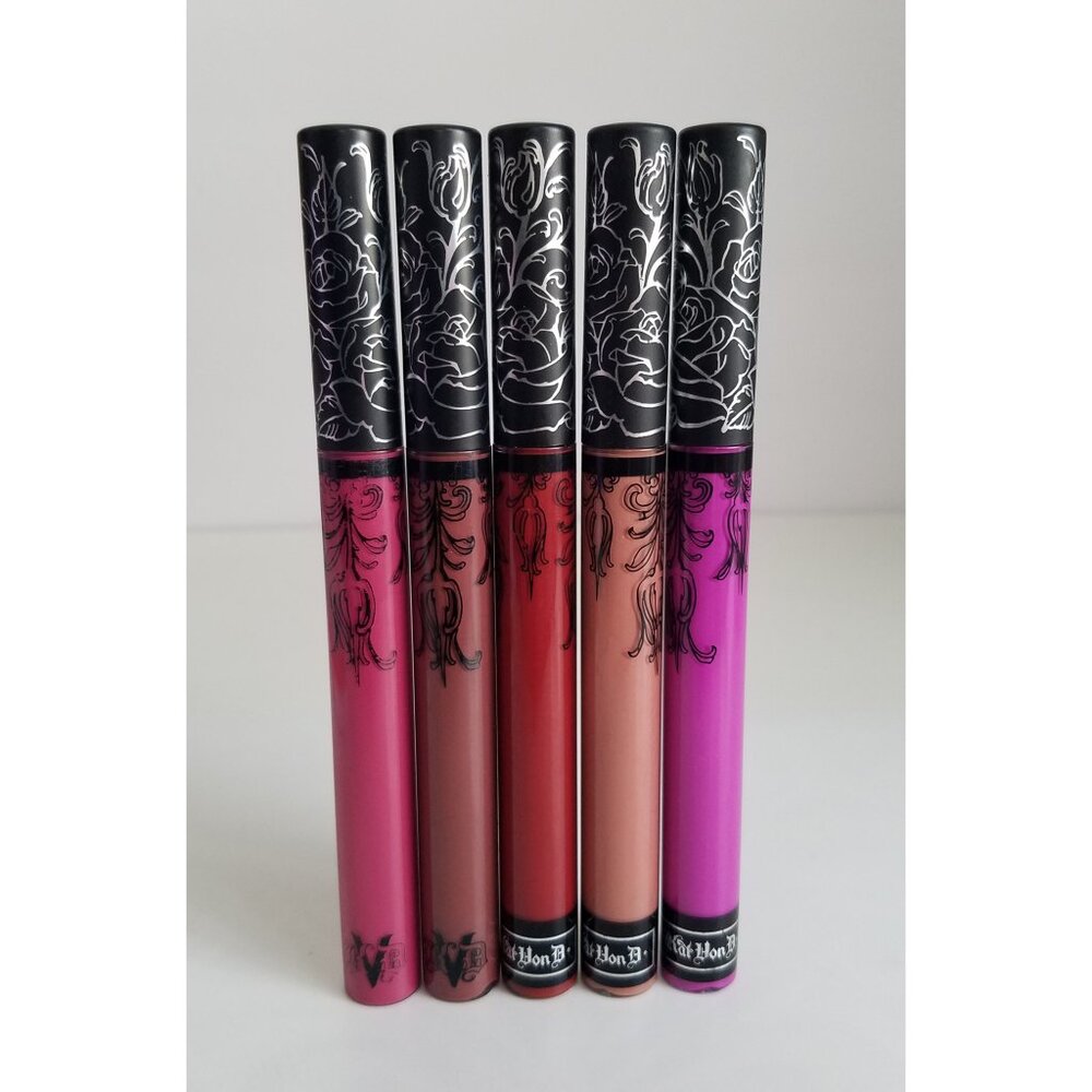 Kat Von D Everlasting Liquid Lipstick 5 Piece Set